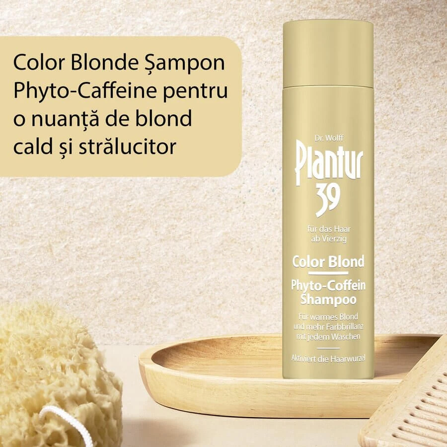 Plantur 39 Color Blonde Phyto-Caffeine Färbeshampoo, 2 x 250 ml, Dr. Kurt Wolff