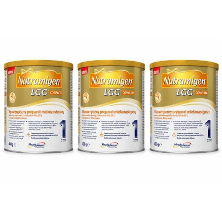 Nutramigen 1 LGG, 3 x 400 g, Mead Johnson