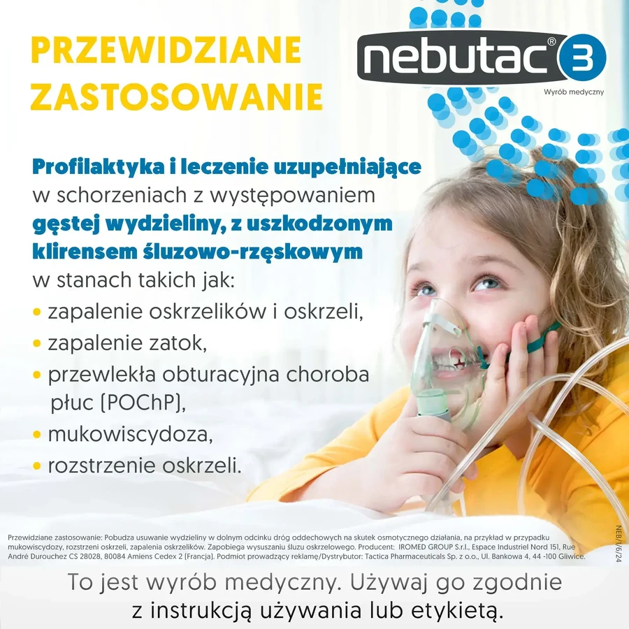 Nebutac 3 Inhalationslösung, 3%, 4x30 Ampullen 