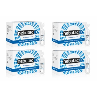 Nebutac 3 Inhalationslösung, 3%, 4x30 Ampullen 