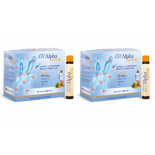 CH Alpha Active - 4-in-1 Collagen Formula, 2x28 oral vials, Gelita Health