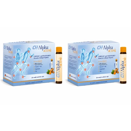 CH Alpha Active - 4-in-1 Collagen Formula, 2x28 oral vials, Gelita Health