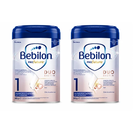 Bebilon Profutura DuoBiotik 1 Säuglingsnahrung, ab der Geburt, 2 × 800 g, Nutricia