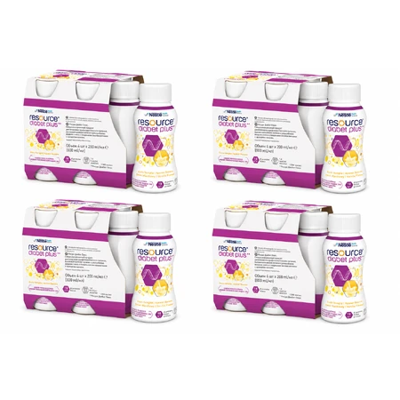 Resource Diabet Plus, Vanilla Flavor, 16 x 200 ml, Nestlé