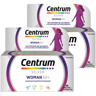 Multicentrum Mujer 50+ Complemento multivitamínico, 2 x 90 comprimidos