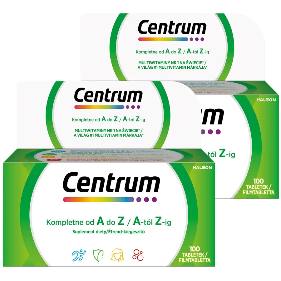 Centrum Komplete A to Z Set, 2 x 100 tablets