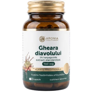 Garra del diablo 700 mg — 60 cápsulas con extracto concentrado de raíz para cuidar las articulaciones, la movilidad y la flexibilidad | Hierbas tradicionales
