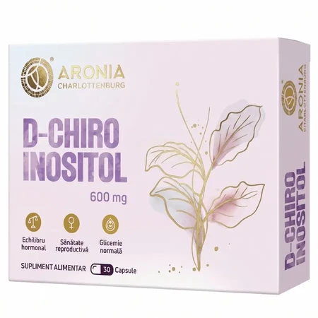 D-chiro-inozytol, 600 mg, 30 kapsułek, Aronia Charlottenburg: ceny i cechy