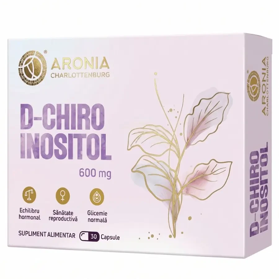 D-chiro-inozytol, 600 mg, 30 kapsułek, Aronia Charlottenburg: ceny i cechy