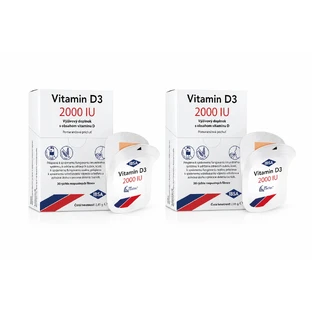 VITAMIN D3 IBSA 2000 IU 2×30 tablets, dietary supplement
