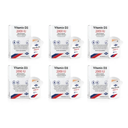 VITAMIN D3 IBSA 2000 IU 6×30 tablets, dietary supplement