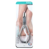 Vitry Fußpflege-Pediküre-Zange für starke Nägel, Edelstahl, 14 cm