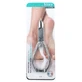 Vitry Foot Care pedicure-tang voor sterke nagels, roestvrij staal, 14 cm