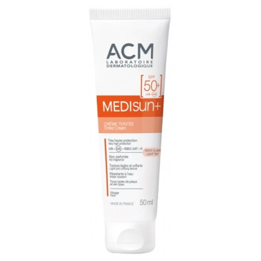 ACM Medisun+ Labor-Feuchtigkeitscreme mit Tönung LSF 50+ 50 ml