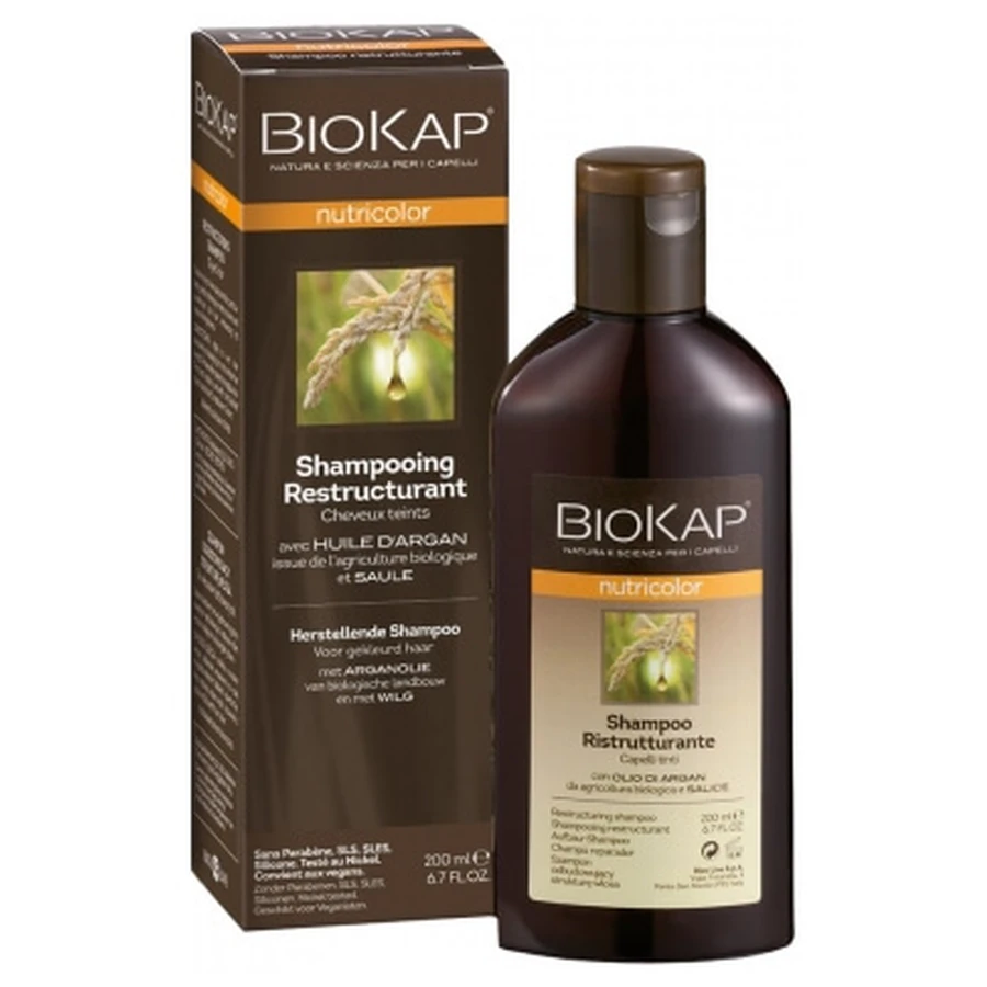 Biokap Nutricolor Herstellende Shampoo voor gekleurd haar 200 ml