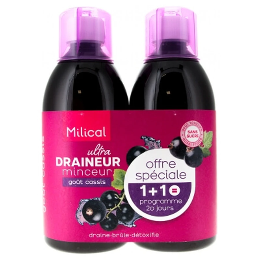 Milical Ultra Slimming Drainage, 2-Pack (500 ml each)