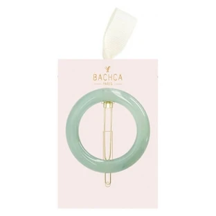 Pinza redonda para el pelo Bachca, verde aguamarina