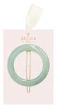 Bachca Runde Haarspange, Aquamarin-Grün