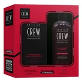 American Crew Shampoo tegen haaruitval 250 ml + Behandeling tegen haaruitval 100 ml