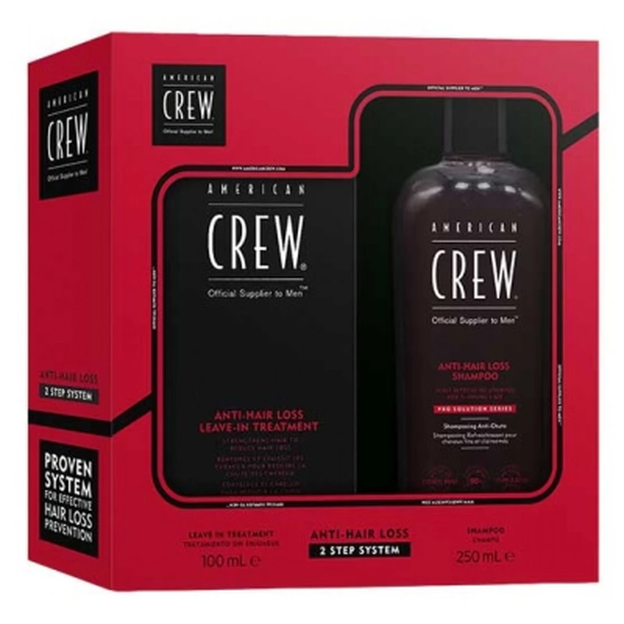 American Crew Shampoo gegen Haarausfall 250 ml + Kur gegen Haarausfall 100 ml