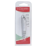 3 Claveles Nagelknipser mit Feile, 8 cm