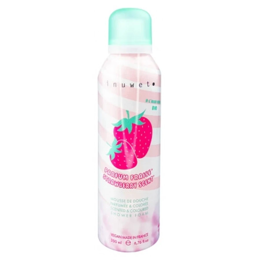 Inuwet Scented & Colored Strawberry Shower Gel 200 ml