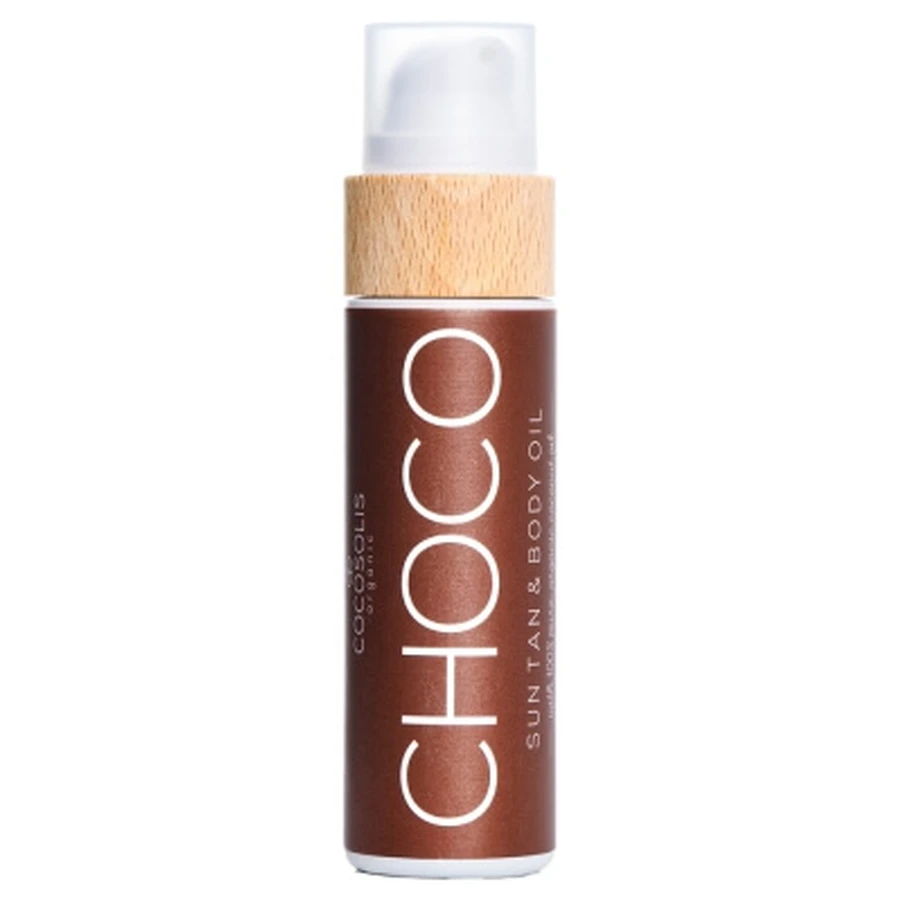 Aceite bronceador Choco de Cocosolis, 110 ml