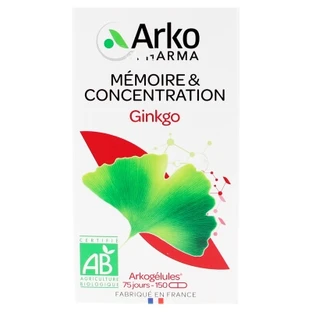 Arkopharma Arkogélules Biologische Ginkgo 150 capsules