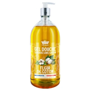 Les Petits Bains de Provence Gel Douche Fleur de Coton 1 L