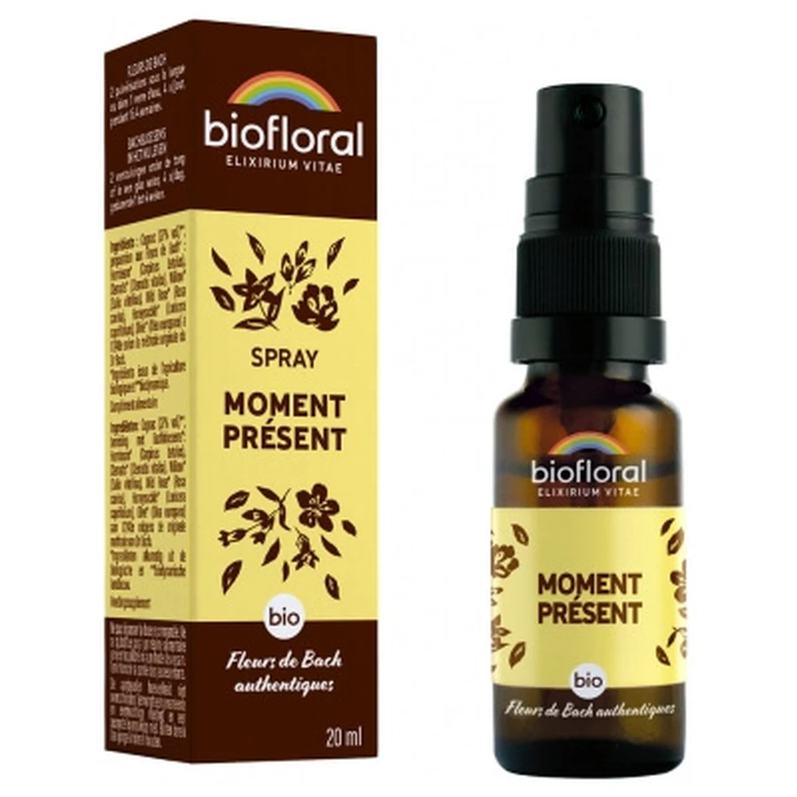 Biofloral „Moment Présent” – ekologiczny spray, 20 ml: ceny i cechy