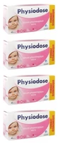 Physiodose steriele zoutoplossing, verpakking van 4 x 40 flacons voor eenmalig gebruik (elk 5 ml)