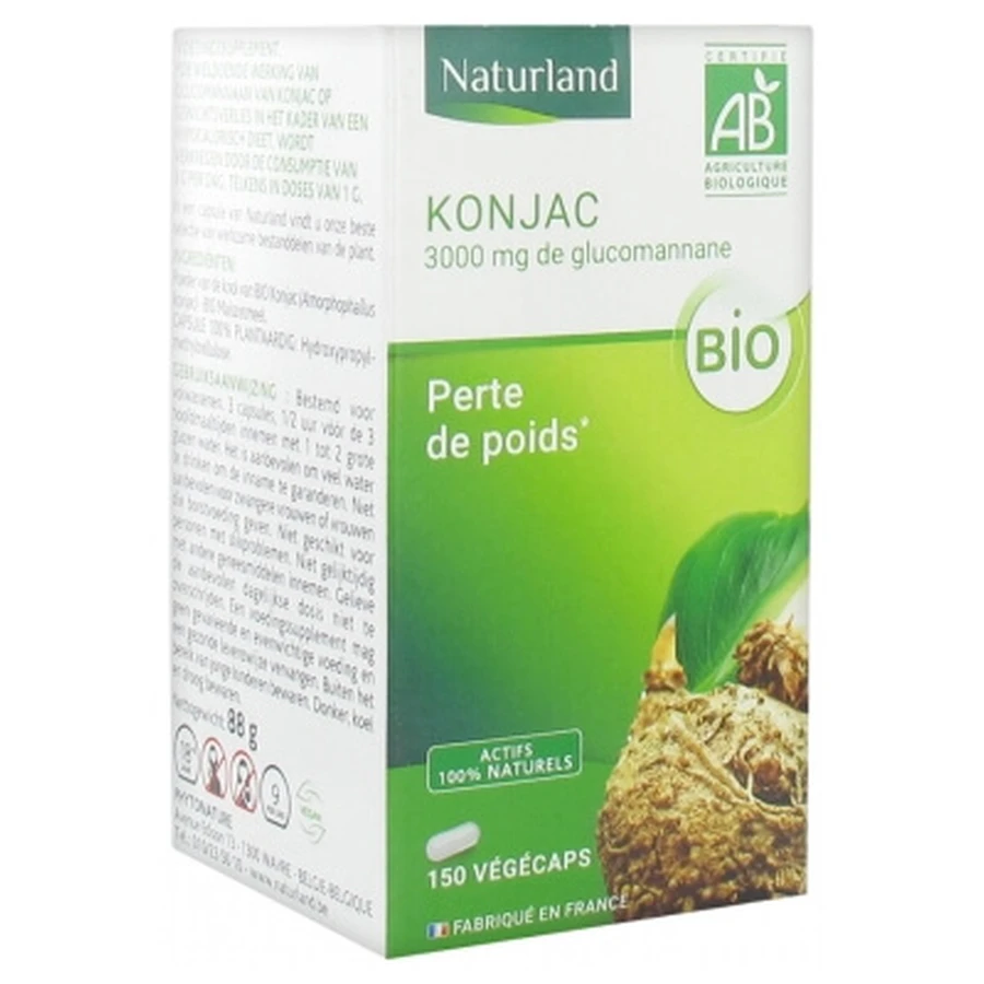 Naturland Bio-Konjak 150 Vegecaps