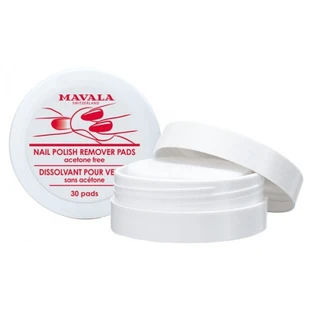 Mavala Acetone-Free Nail Polish Remover, 30 Pads