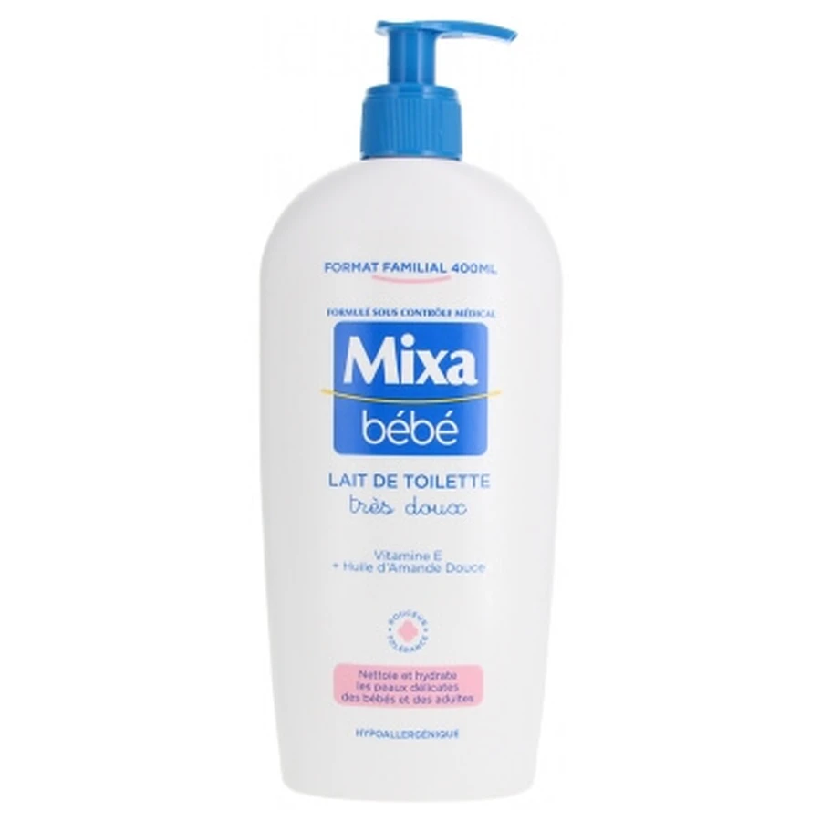 Mixa Baby Zeer milde hypoallergene reinigingsmelk 400 ml
