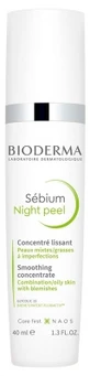 Bioderma Sébium Night Peel Smoothing Concentrate 40 ml