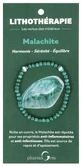 PharmaGem-armband met malachiet voor kristaltherapie, 4 mm