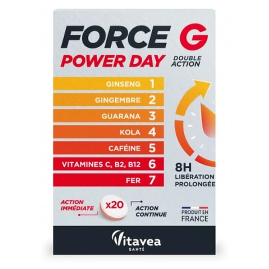 Vitavea Force G Power Day, 20 Tabletten
