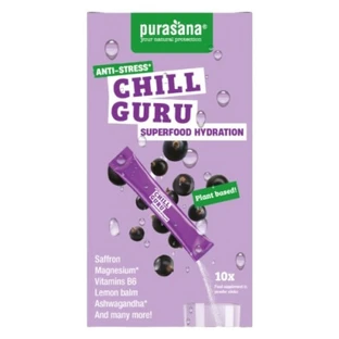 Purasana Superfood Hydration Chill Guru, 10 sobres