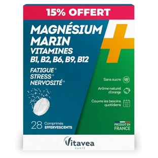 Vitavea Marine Magnesium with Vitamins, 28 Effervescent Tablets