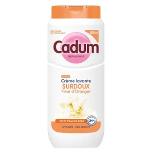Cadum Crème Lavante Surdoux Fleur d'Oranger 500 ml