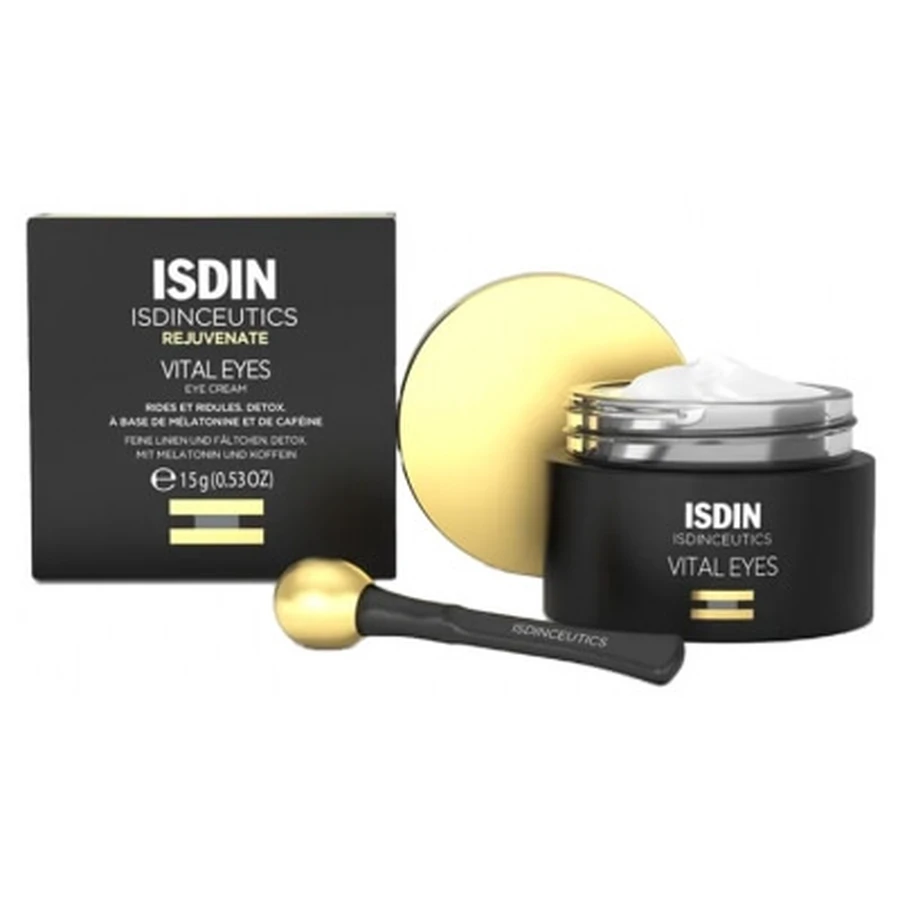 Isdin Isdinceutics Rejuvenate Vital Eyes, crema para el contorno de los ojos, 15 g
