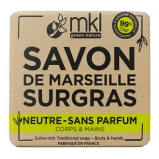 Jabón de Marsella hidratante neutro MKL Green Nature, 100 g