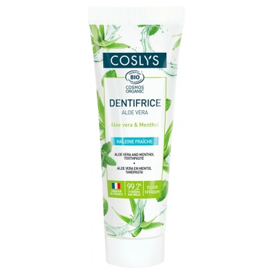 Coslys Organic Aloe Vera Toothpaste 100 g