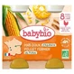 Babybio Zuckermais mit Hähnchen, ab 8 Monaten, Bio, 2 Gläser à 200 g