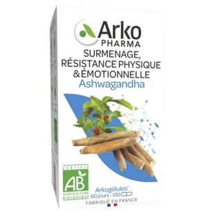 Arkopharma Arkogélules Ashwagandha Bio 120 Gélules