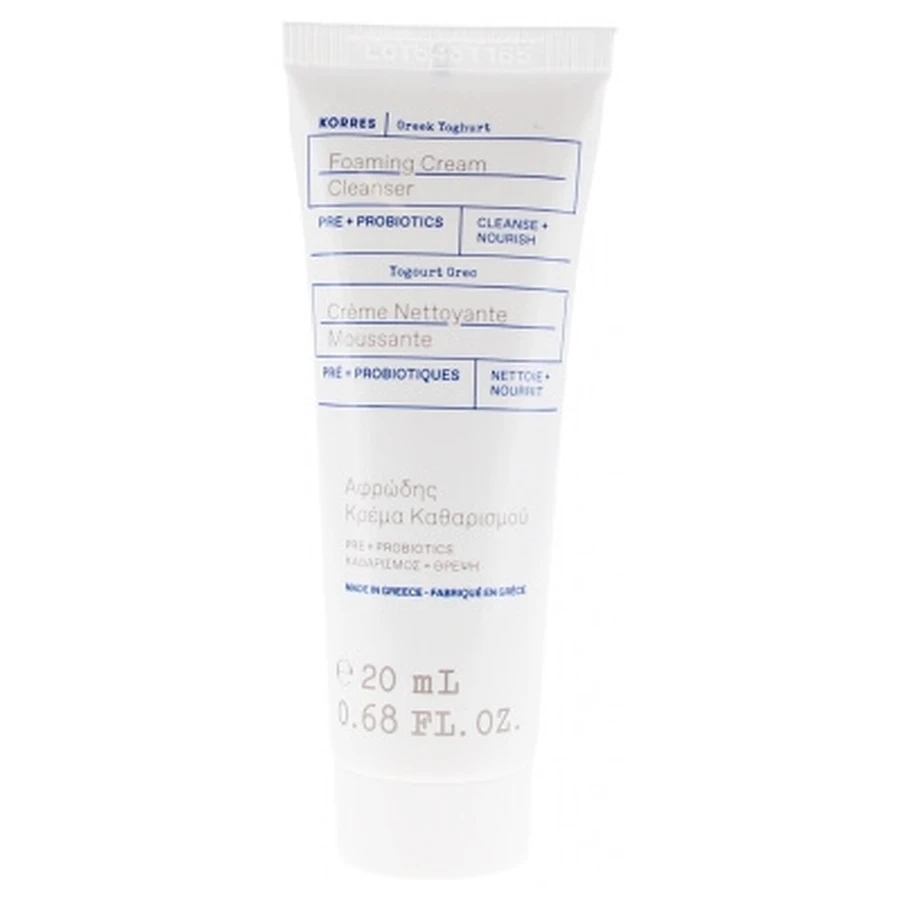 Korres Greek Yogurt Foaming Cleansing Cream 20 ml