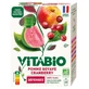 Vitabio Organic Apple, Guava, and Cranberry, 4 Pouches, 100 g Each