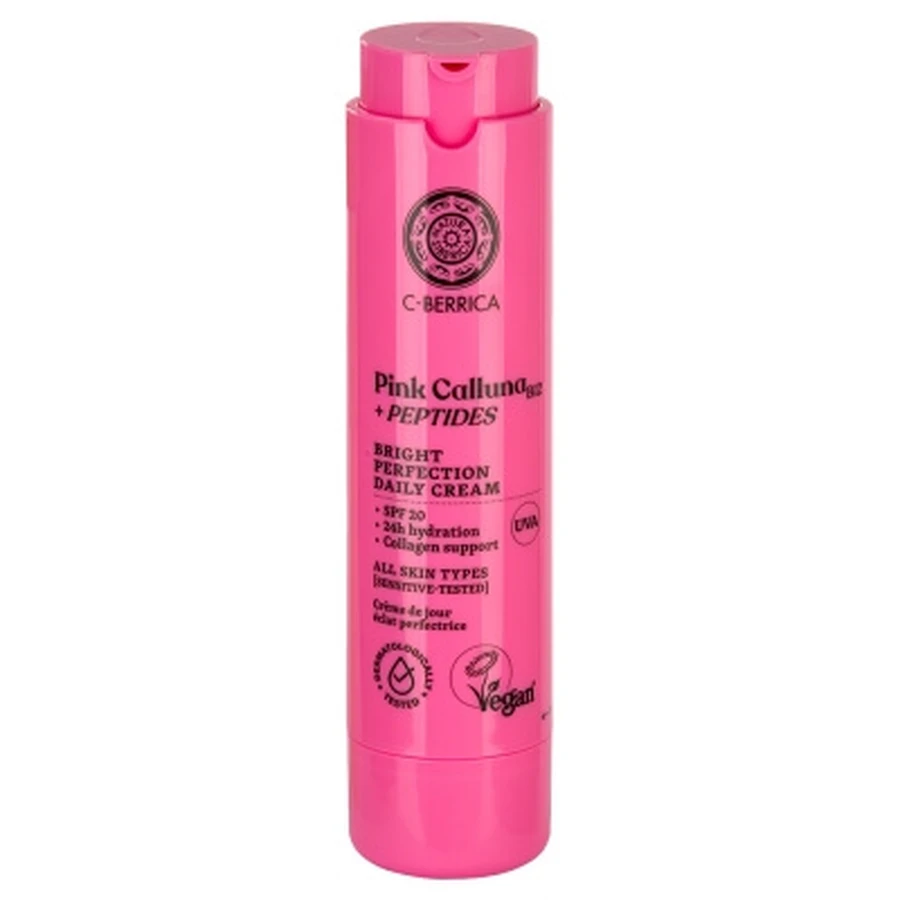 Natura Siberica C-Berrica Dagcrème voor een stralende huid SPF 20, 50 ml