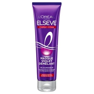 L'Oréal Paris Elseve Color Vive Violet Detangling Mask to Remove Yellow Tones, 150 ml