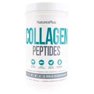 Natures Plus: Péptidos de colágeno, 254 g
